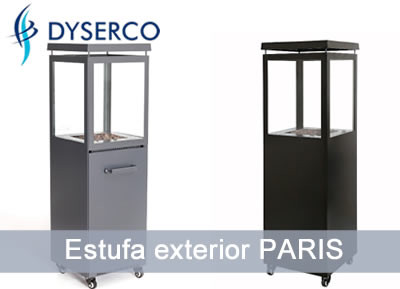estufa terraza propano